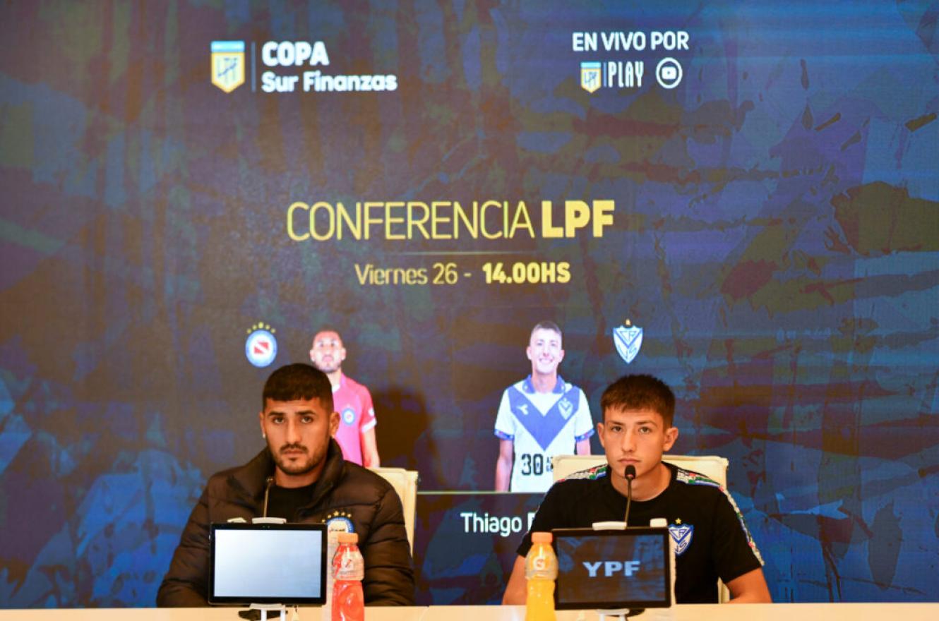 Jonathan Galván y Thiago Fernández palpitaron la semifinal de Argentinos y Vélez