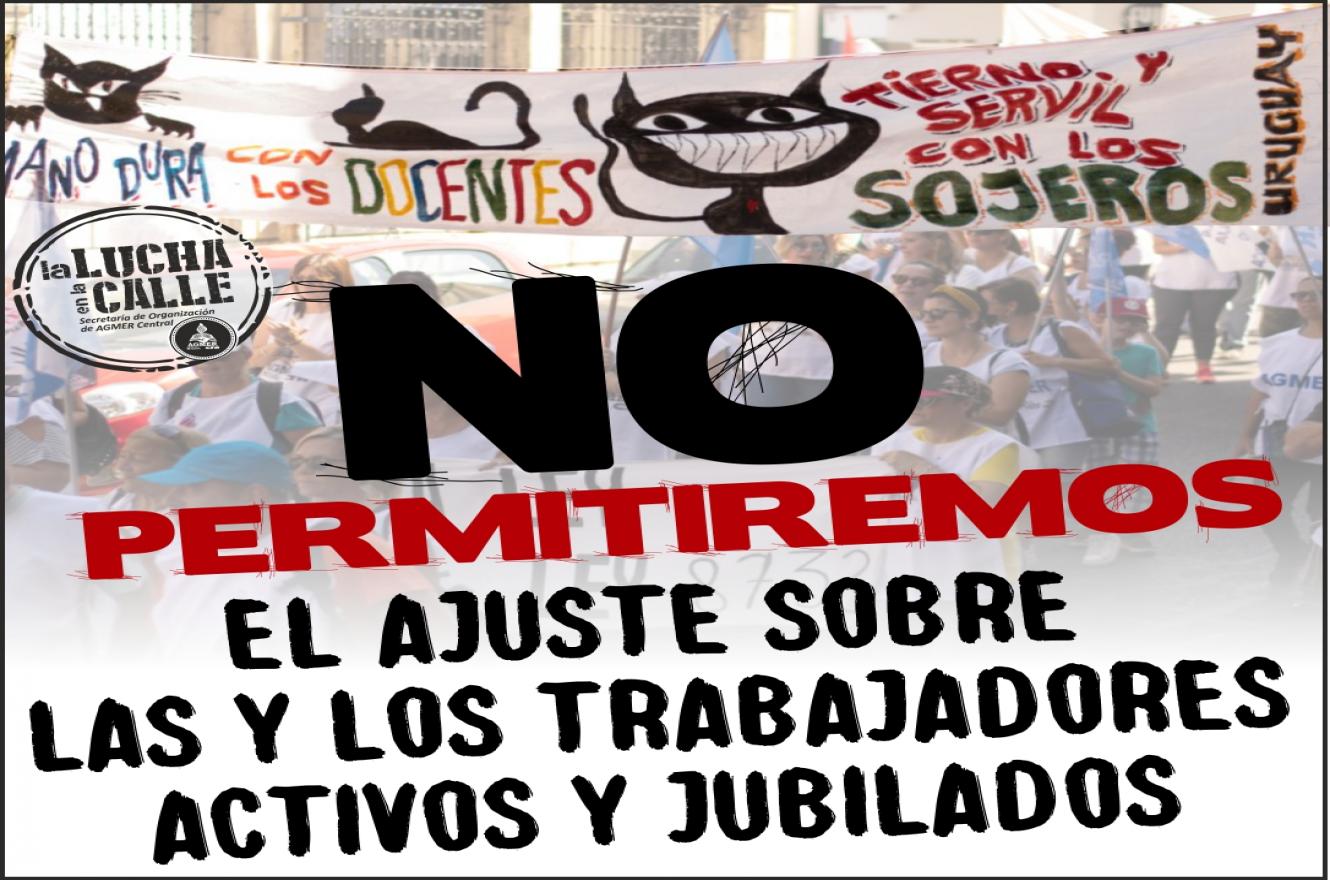 AGMER no al ajuste