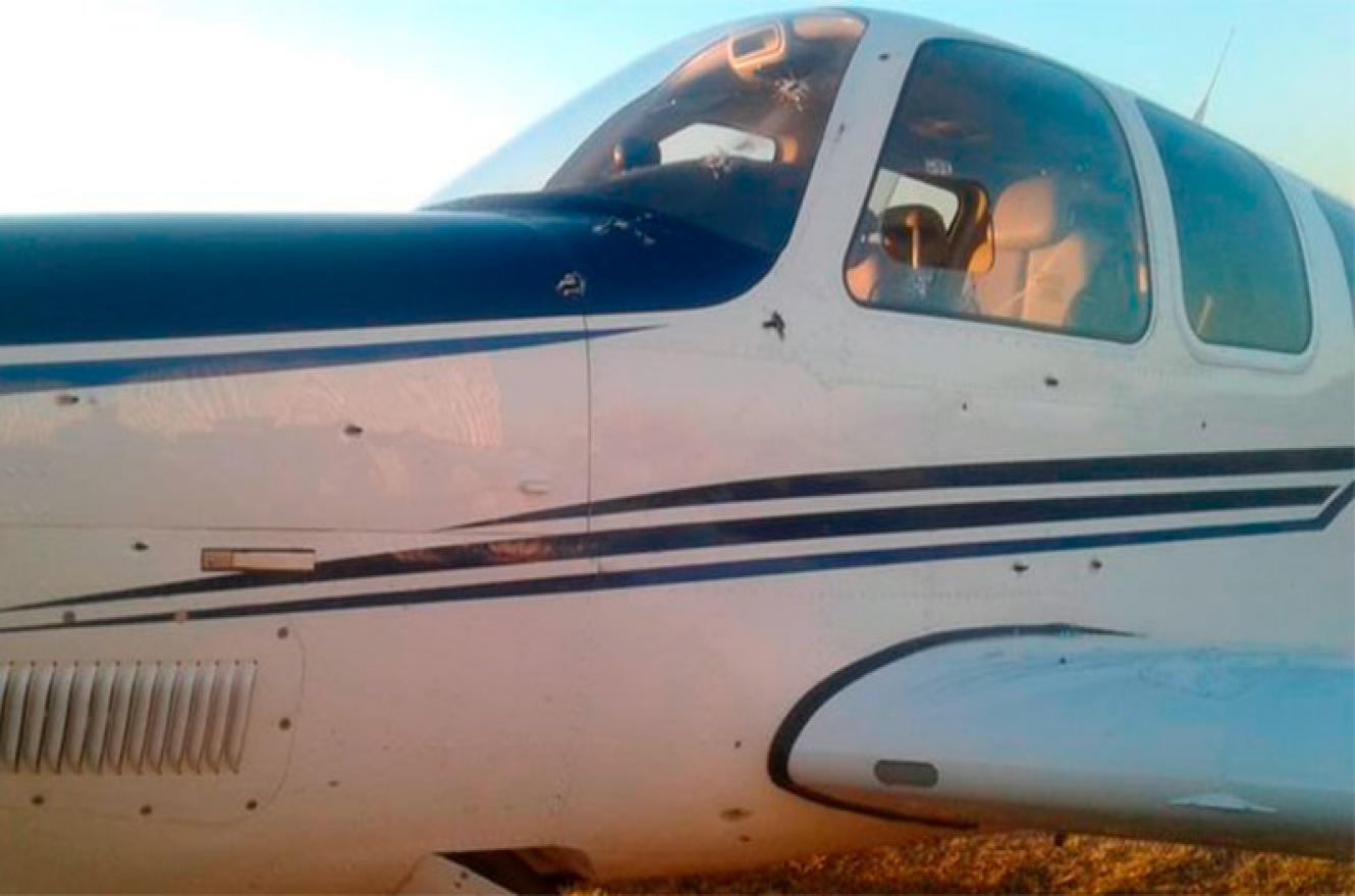 Atacaron con ametralladora la avioneta de un empresario con negocios en Entre Ríos