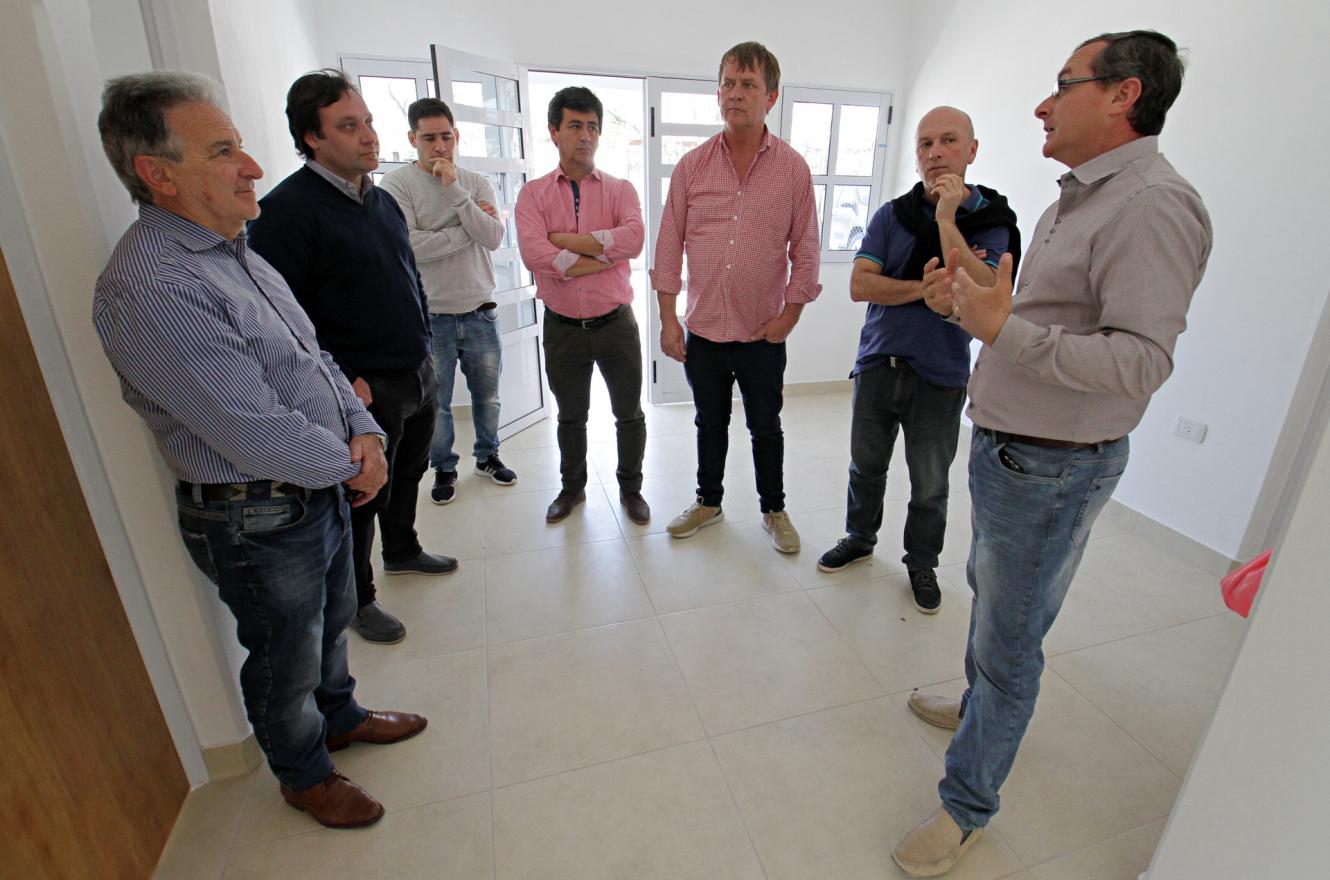 Recorrieron el avance de obras en el departamento Nogoyá