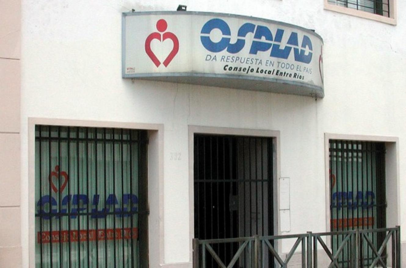 Olalla pidió al Ejecutivo nacional la intervención de OSPLAD
