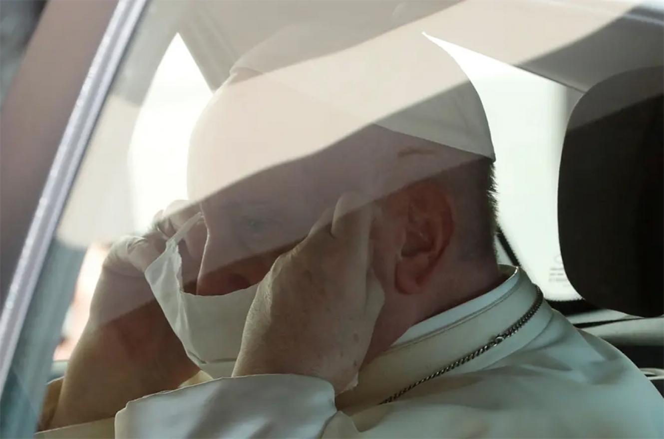 El Pontífice permaneció en el Vaticano desde que comenzó la pandemia.