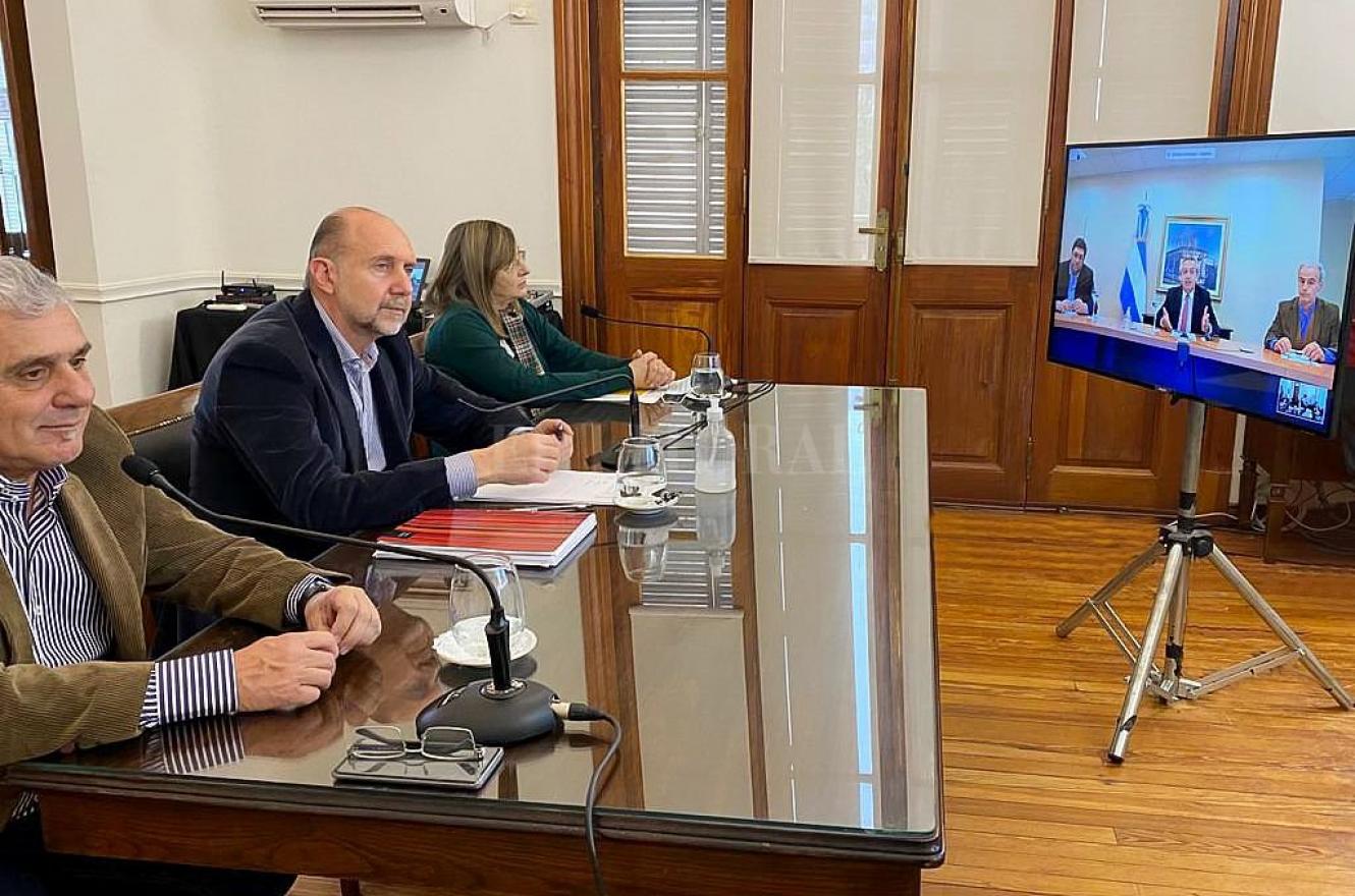 Fernández y Perotti analizaron la marcha de la estrategia en común sobre Vicentin