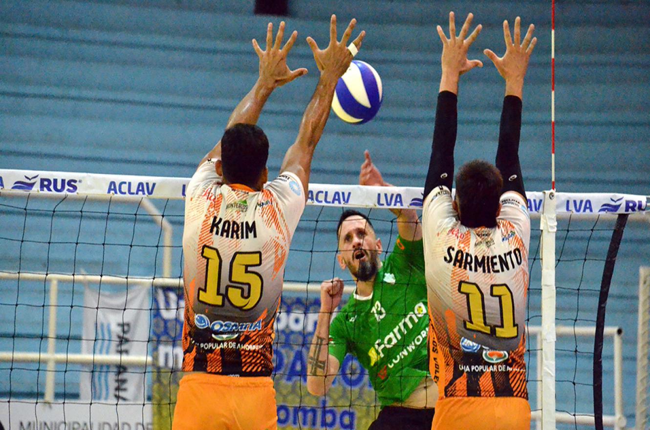 Liga de Vóleibol Argentina: Monteros se recuperó ante Defensores de Banfield