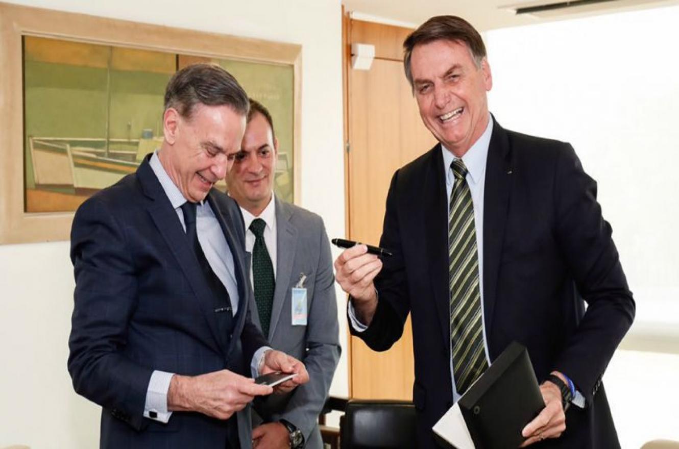Pichetto junto a Bolsonaro: “El Mercosur no existe sin Brasil”