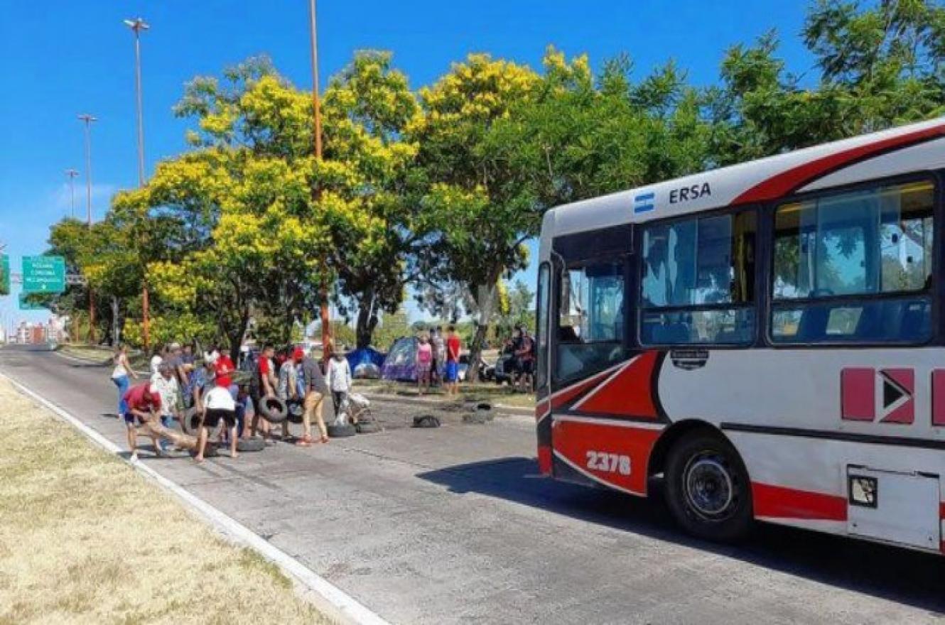 protesta pescadores Ruta 168