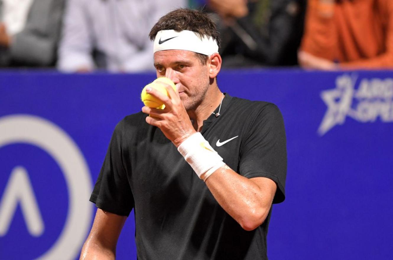 Del Potro inició un tratamiento en Suiza con la ilusión de curar su rodilla derecha