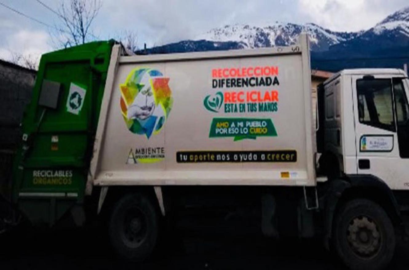 recolección de residuos en Urdinarrain