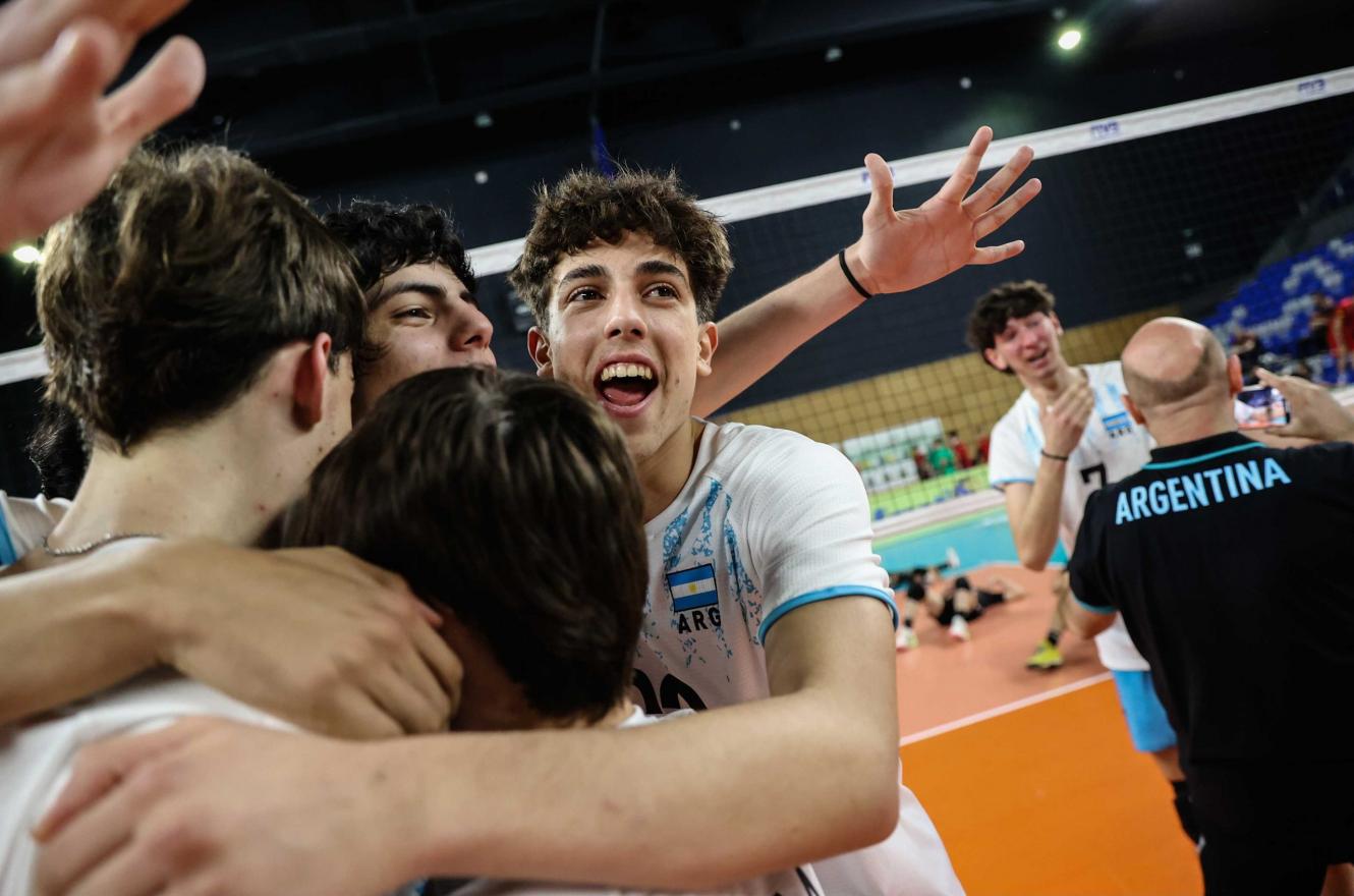 Vóley: entrerrianos guiaron a la Argentina a las semifinales del Mundial U17