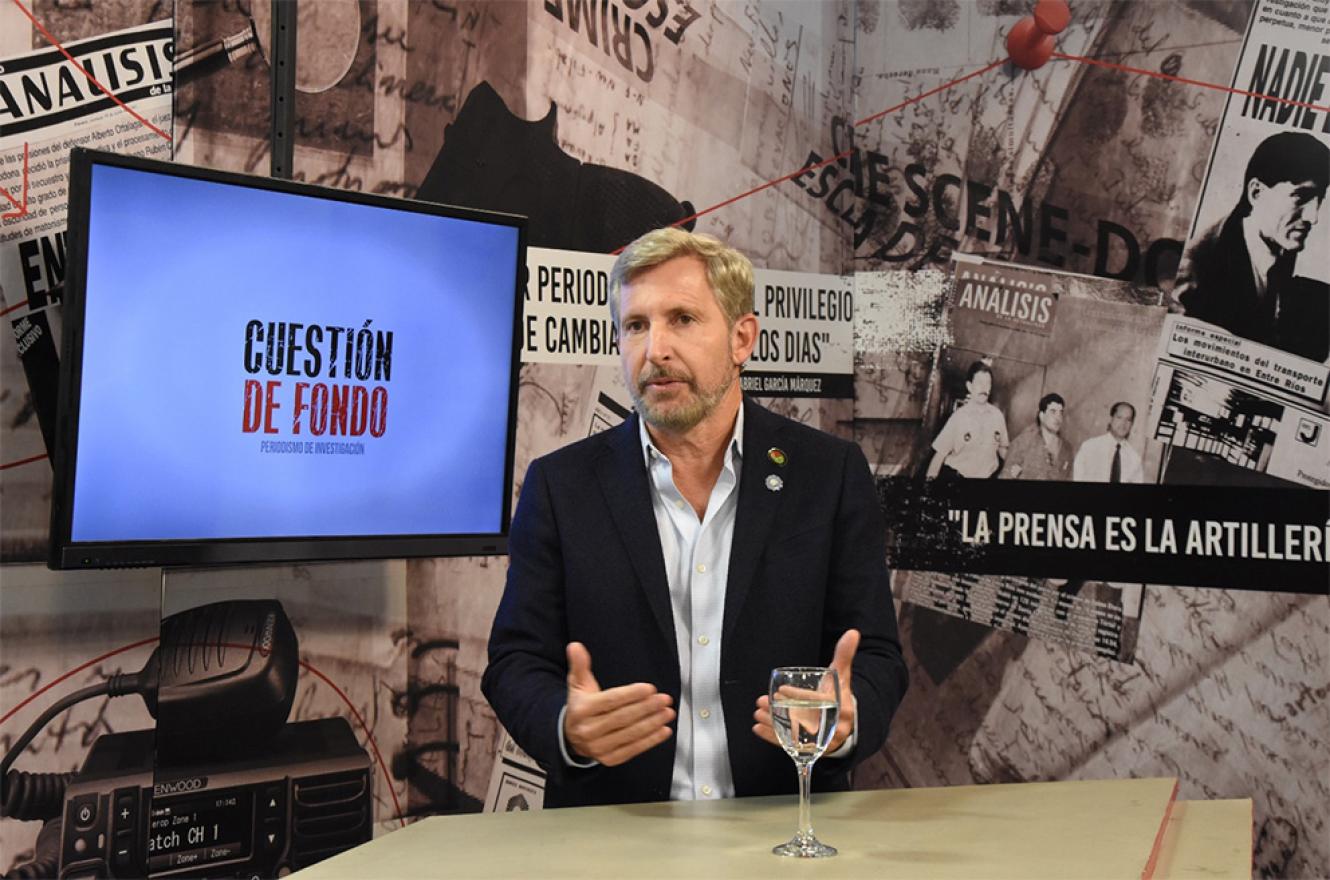 Rogelio Frigerio: “Todas las provincias están mal, pero Entre Ríos está entre las peores. Tenemos una deuda enorme y sin reservas”.