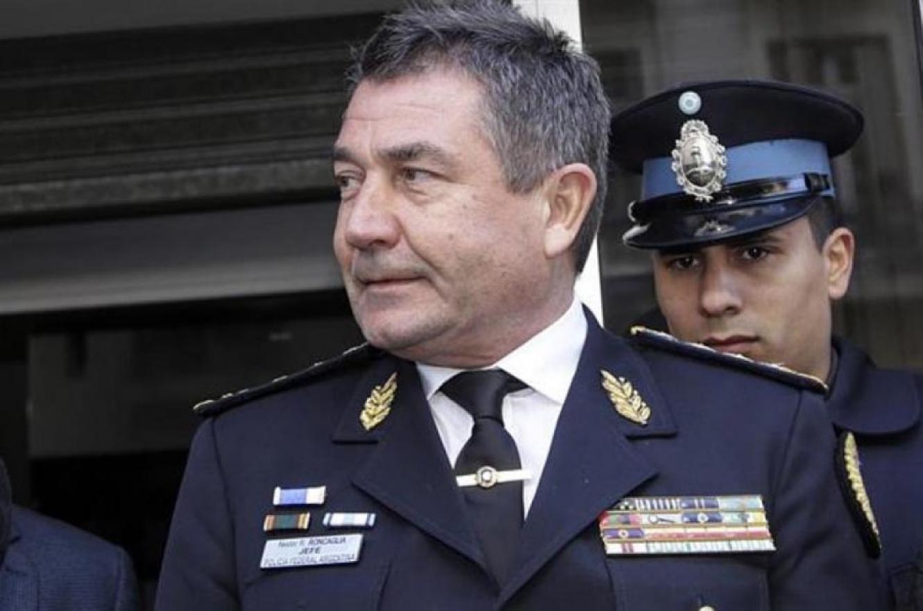 Roncaglia es actualmente el jefe de la Policía Federal Argentina.