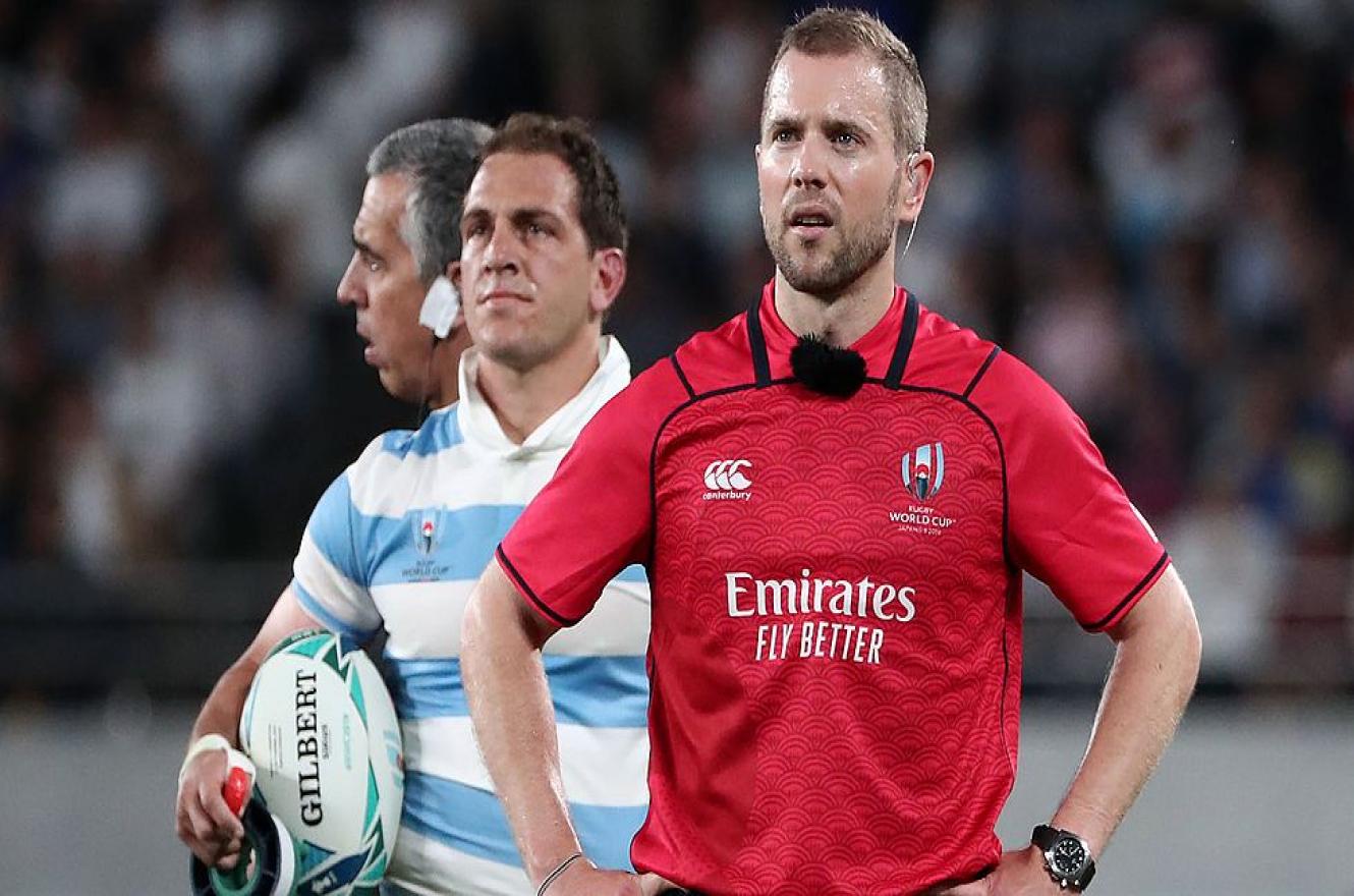 El australiano Angus Gardner arbitrará la semifinal entre “Los Pumas” y los “All Blacks”