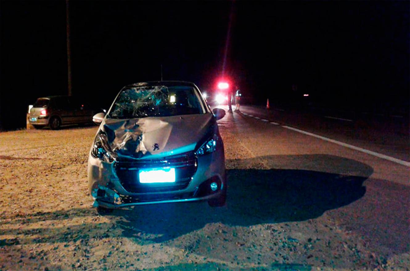 choque Autovía 