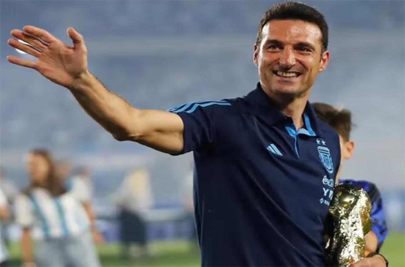 Scaloni dijo que intenta “no mirar nada” del Mundial, para enfocarse “en lo que viene”