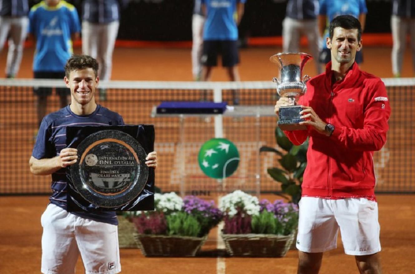 Tenis: Schwartzman cayó con Djokovic y no pudo cerrar con un título su mejor Masters 1000