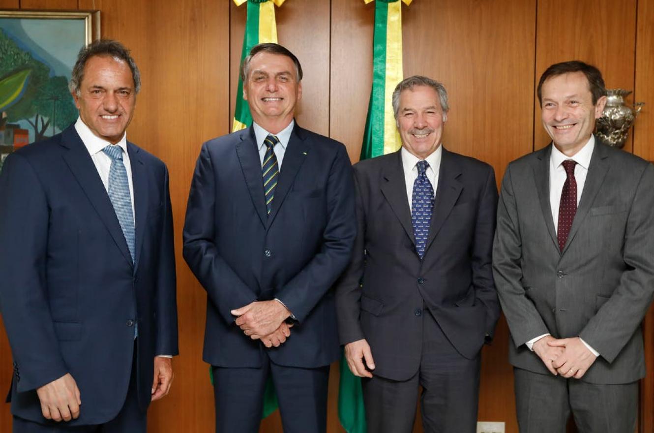 Bolsonaro le propuso a Alberto Fernández reunirse el 1 de marzo en Montevideo