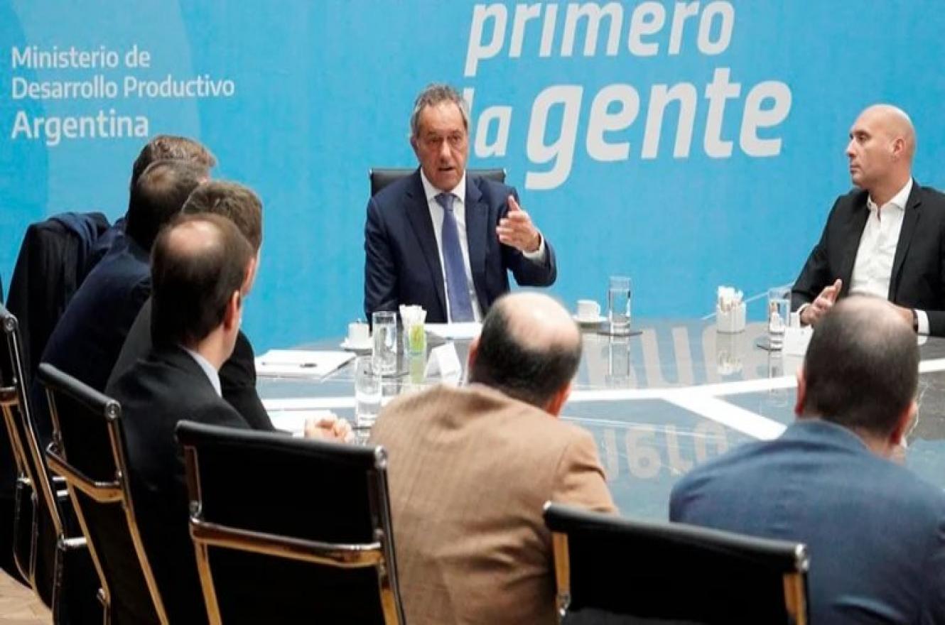 Scioli se reunió con supermercadistas por los aumentos de precios y el abastecimiento