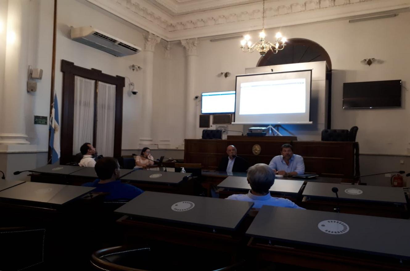 Reunión de la comisión de Acuerdos
