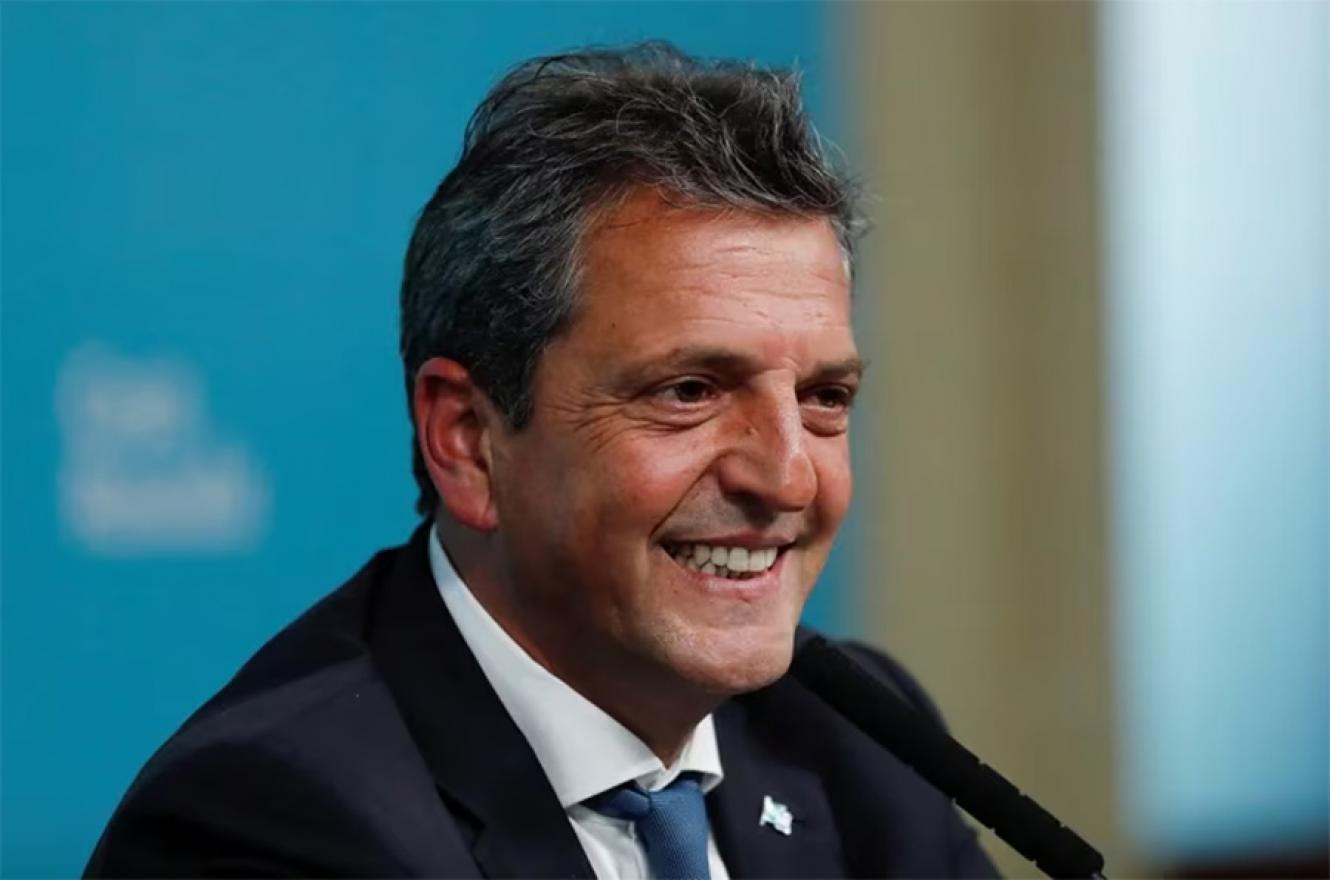 El ministro de Economía, Sergio Massa.