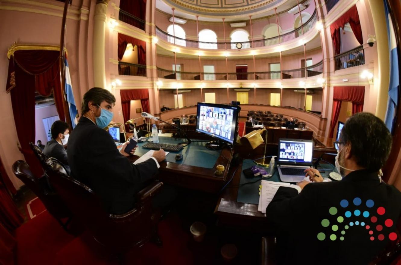 sesión virtual Cámara de Diputados de Entre Ríos