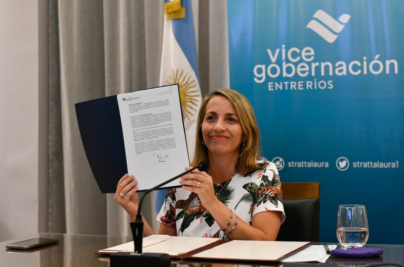 Laura Stratta Foro de Vicegobernadores y Vicegobernadoras de Argentina
