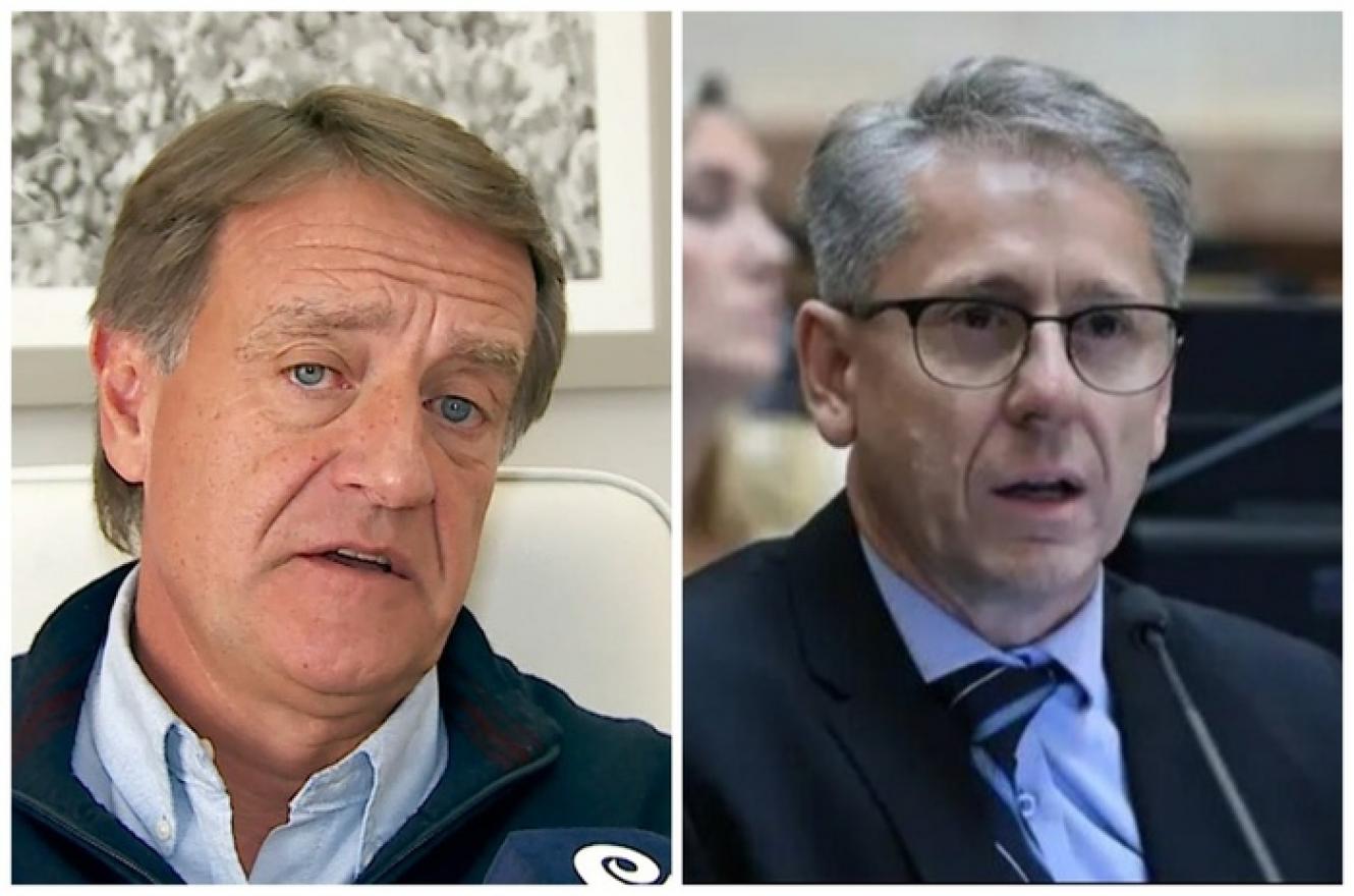 El senador radical y exgobernador de Mendoza, Rodolfo Suárez, expuso cómo el Gobierno presionó a Vischi para frenar la comisión investigadora de la criptoestafa.