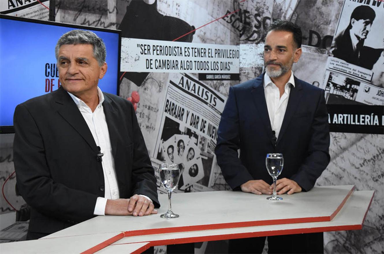 José Torres y Jorge Majluff desde el estudio de Cuestión de Fondo (Canal 9, Litoral) y Carlos Elgart de manera virtual desde Gualeguaychú, analizaron el escenario electoral de cara al domingo 22 de octubre.