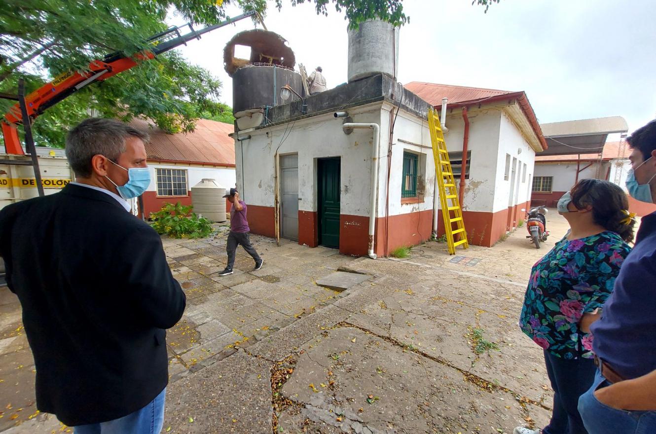 obras escuela Colón