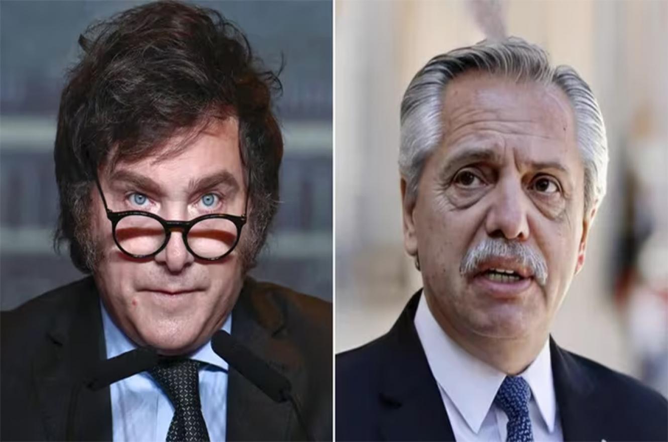 Javier Milei informó que no tiene previsto reunirse con Alberto Fernández.