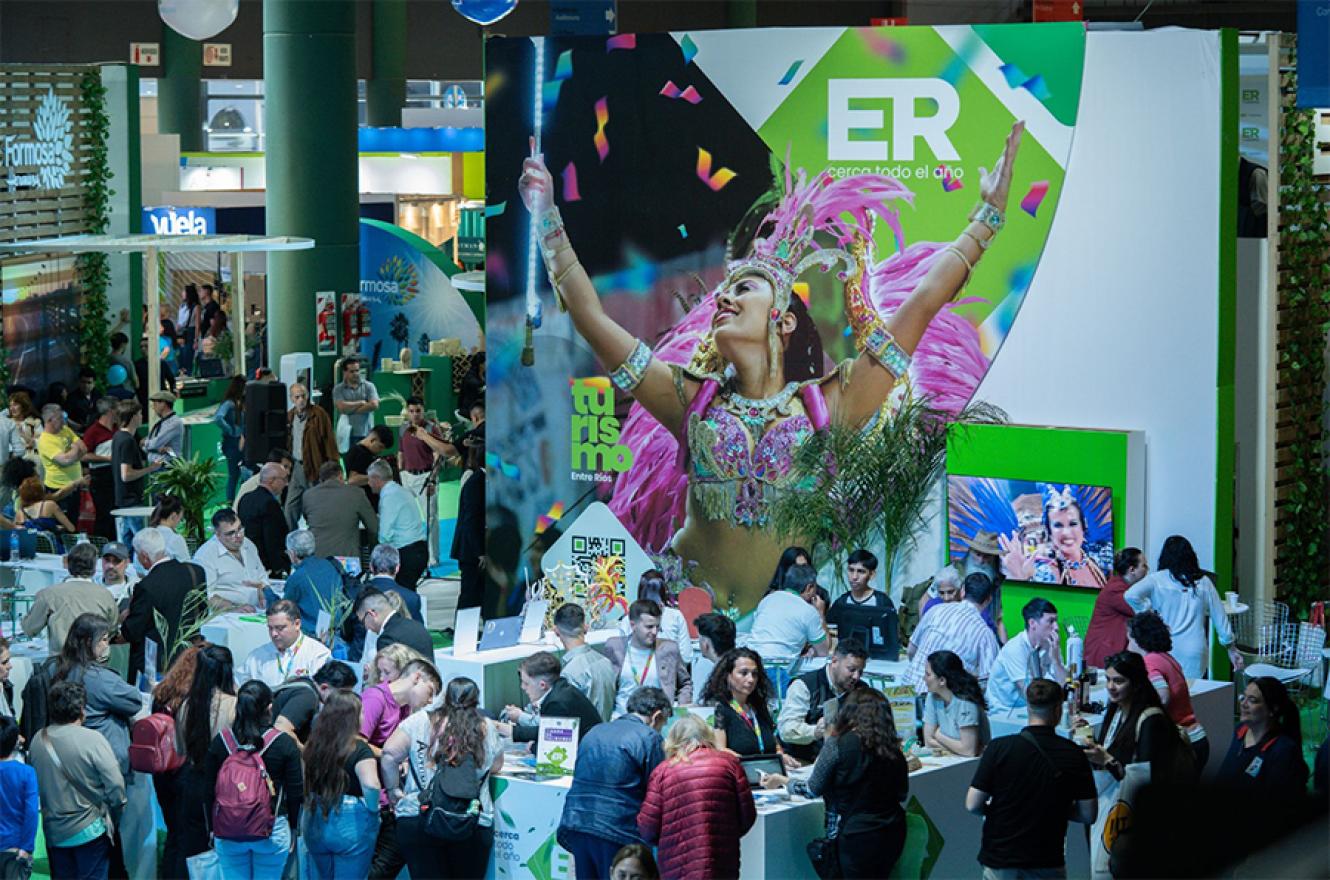 La Fiesta de la Tradición de Villaguay y el Carnaval de Concordia fueron centrales en el escenario de Entre Ríos en la FIT 2024.
