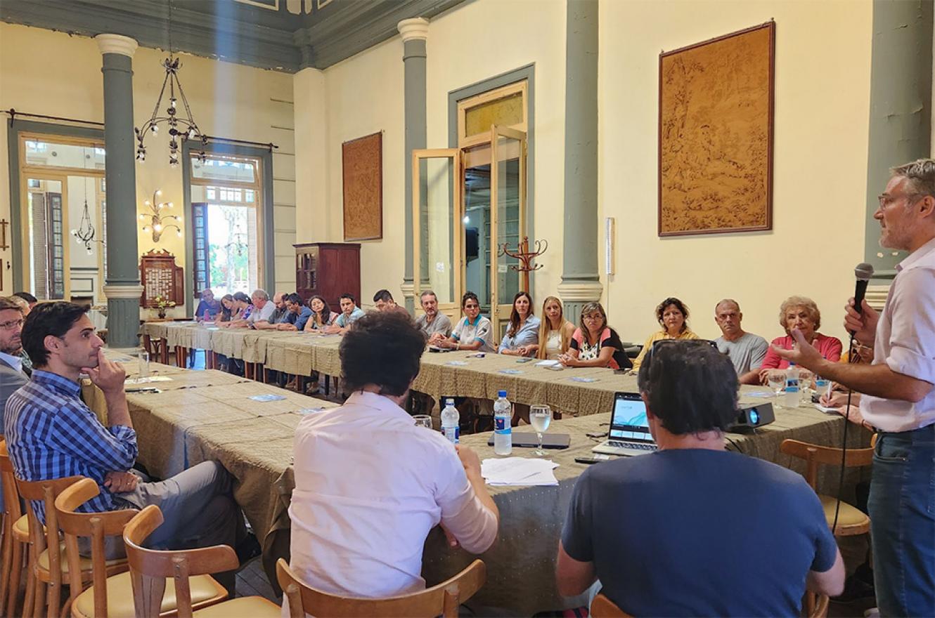 El relevamiento inicial en territorio cubrió microrregiones del corredor del río Paraná e identificó iniciativas estratégicas para el desarrollo del sector.