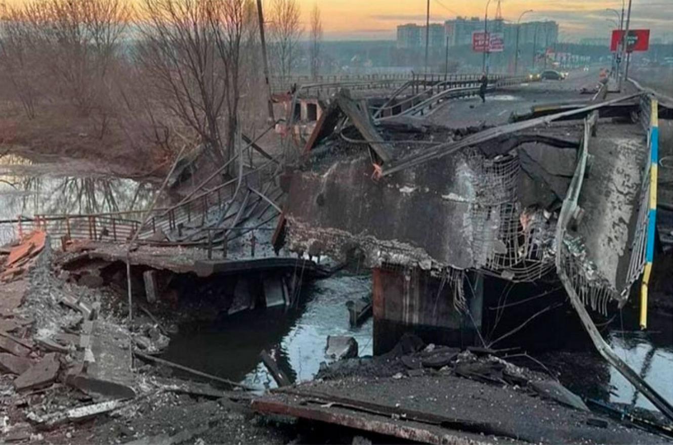 мост в мариуполе