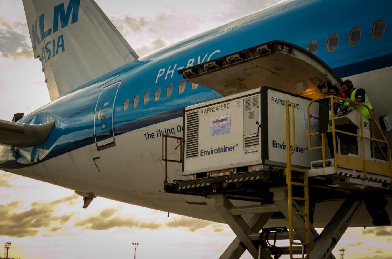 vacunas Sinopharm llegada a Ezeiza