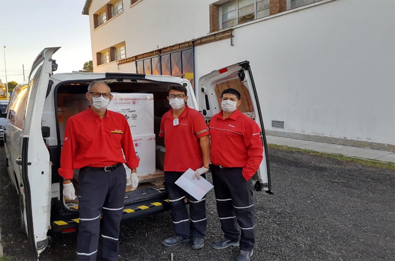 Este fin de semana se confirmó la llegada de otras 25 mil dosis de las vacunas Sinopharm y Sputnik contra el Covid-19.