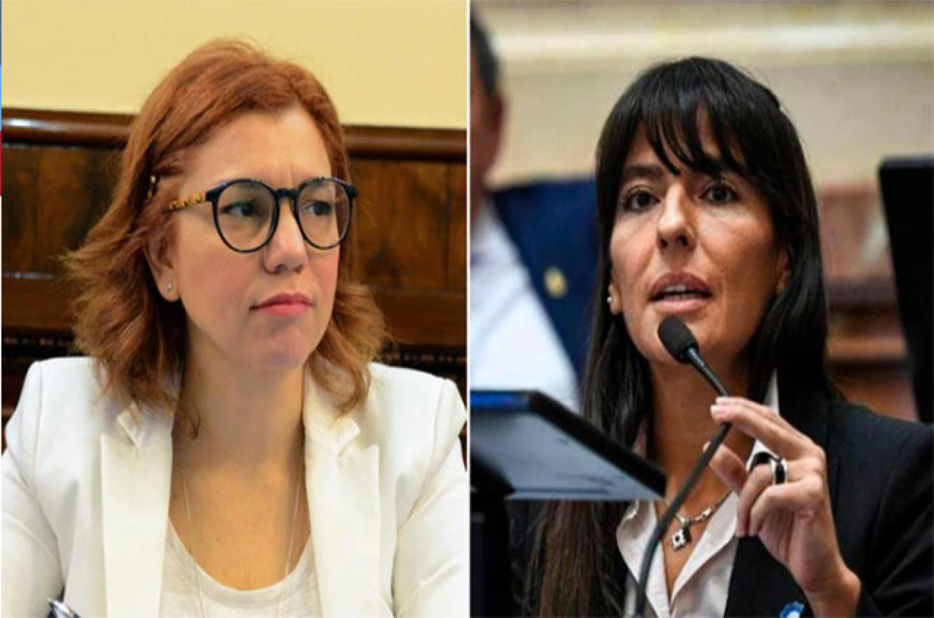 Karina Banfi, diputada nacional, y Pamela Verasay, senadora mendocina