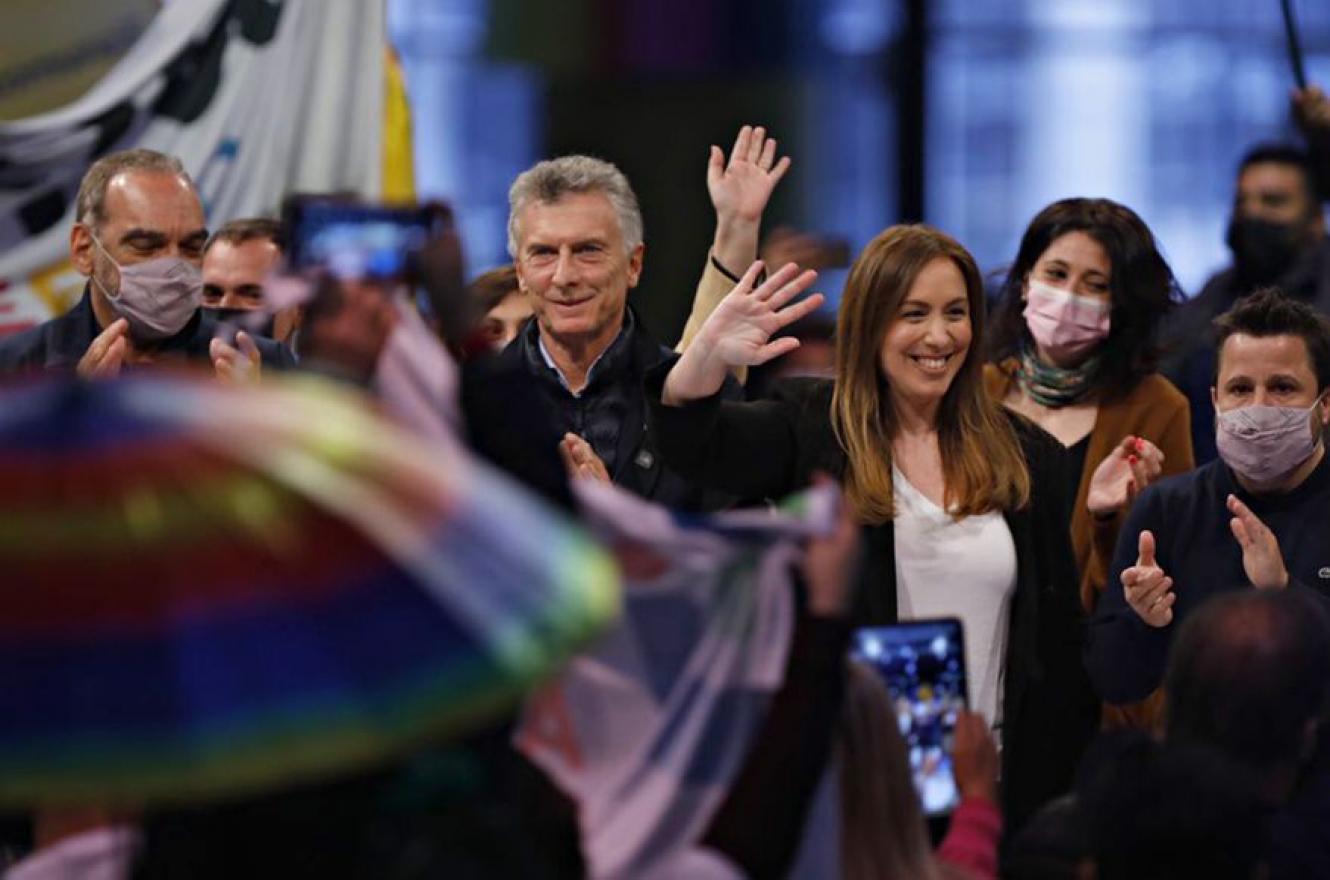 Vidal y Macri