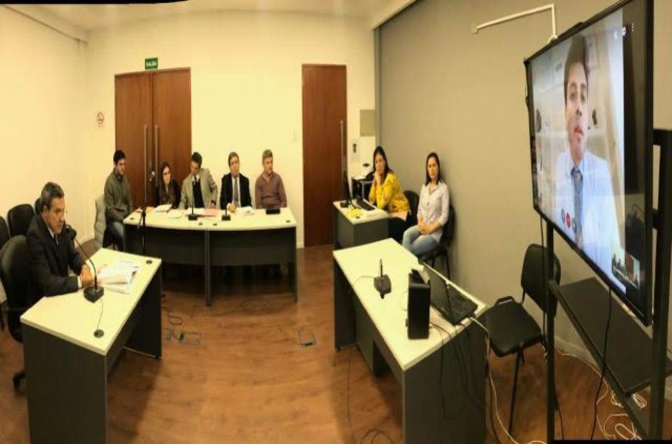 Recibieron una testimonial por videoconferencia en el fuero Civil y Comercial de Paraná
