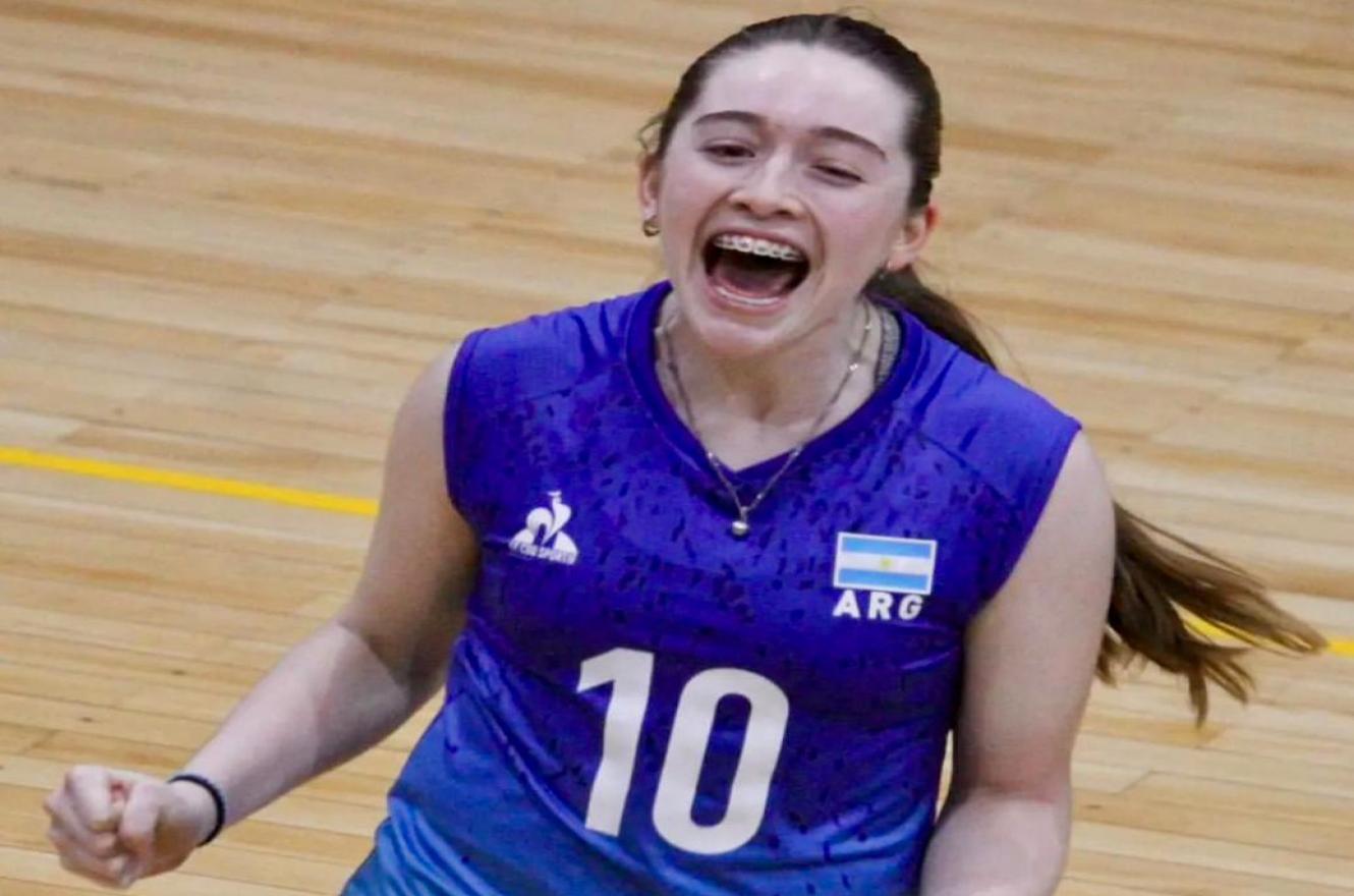 Vóley: la diamantina Eugenia Martínez fue convocada para el Mundial U17