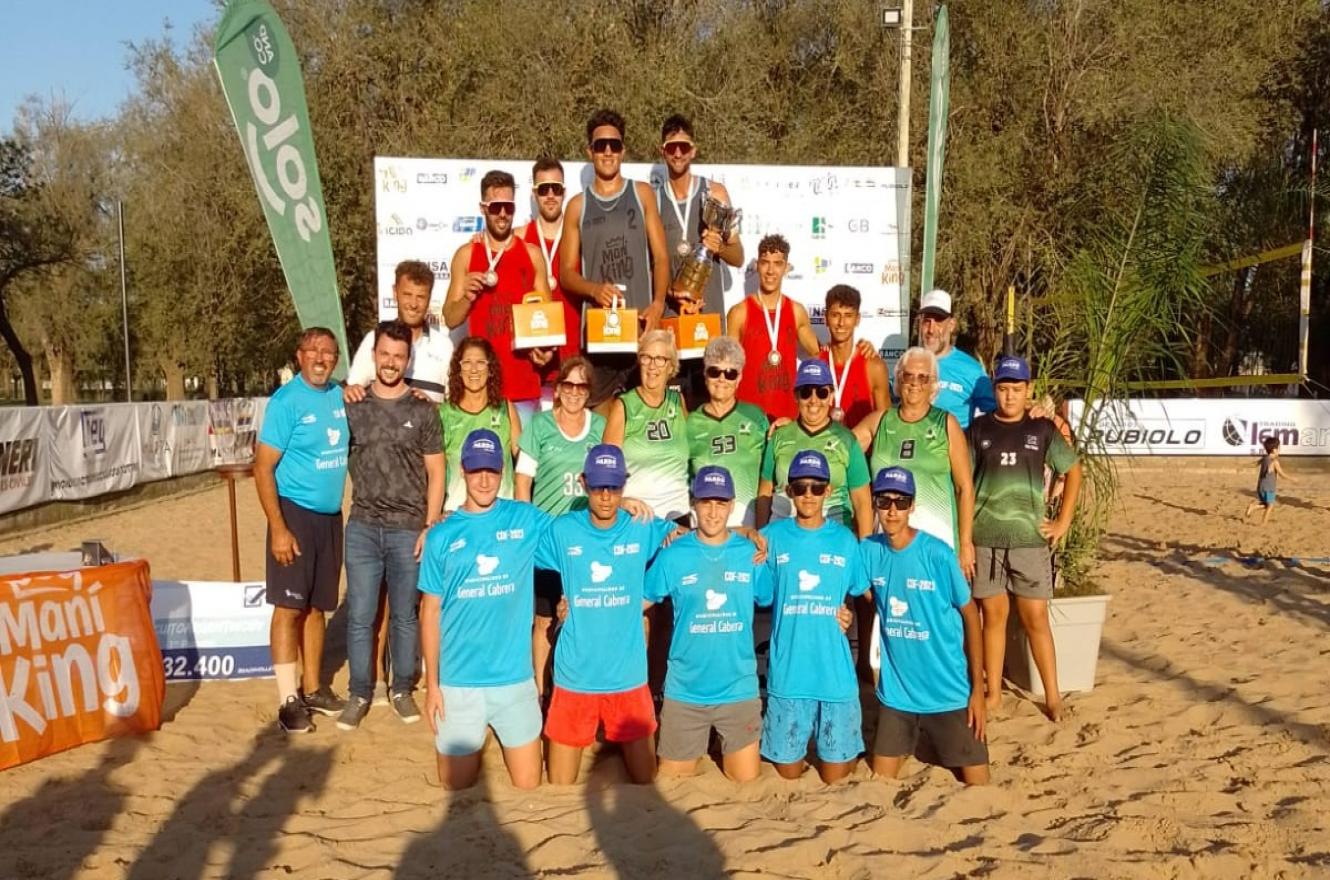Beach Volley: el entrerriano Julián Azaad volvió a ser campeón en el Circuito Argentino