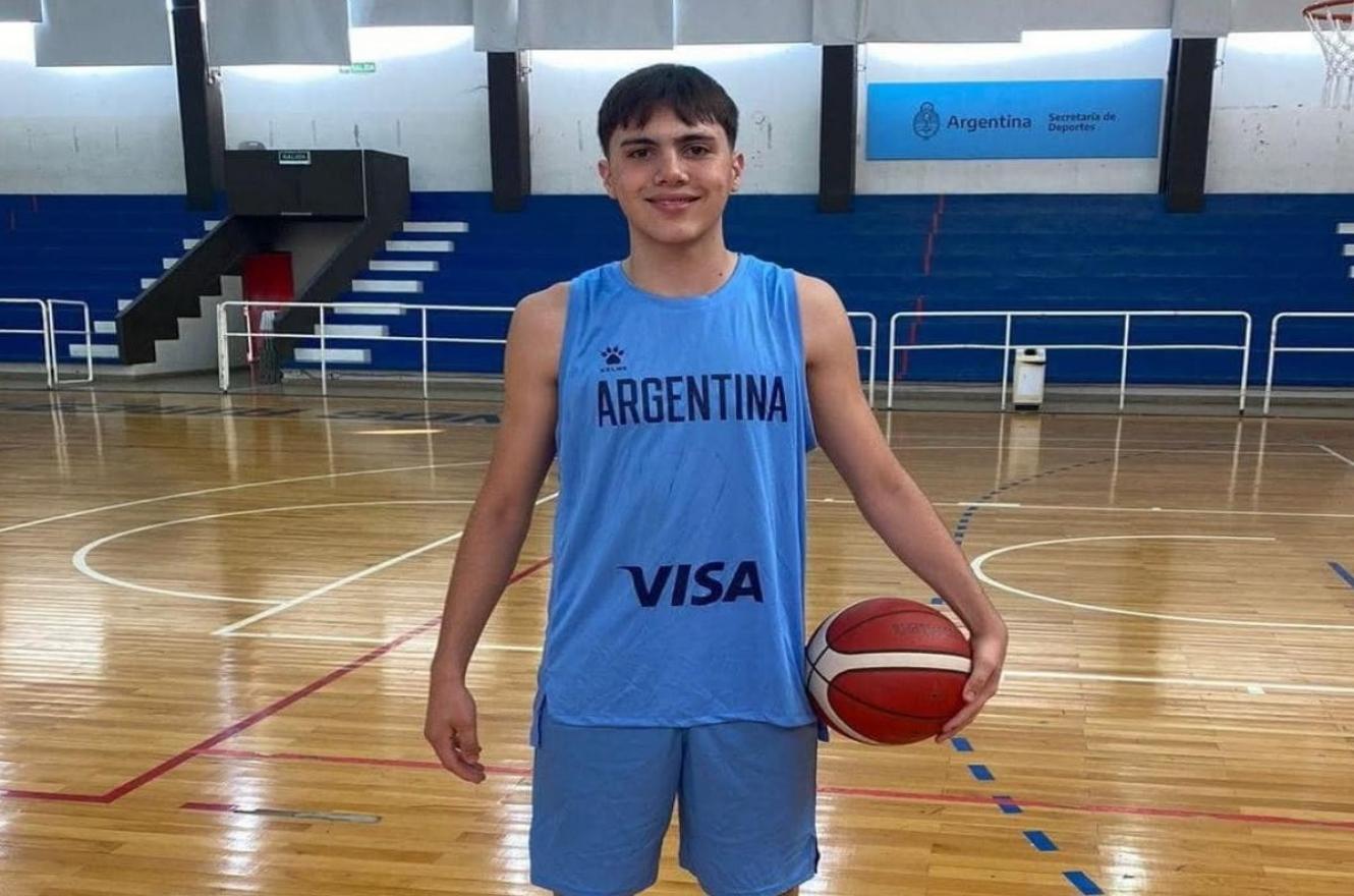 Básquet: el gualeguaychuense Simón Fux fue citado al Campus Nacional U16