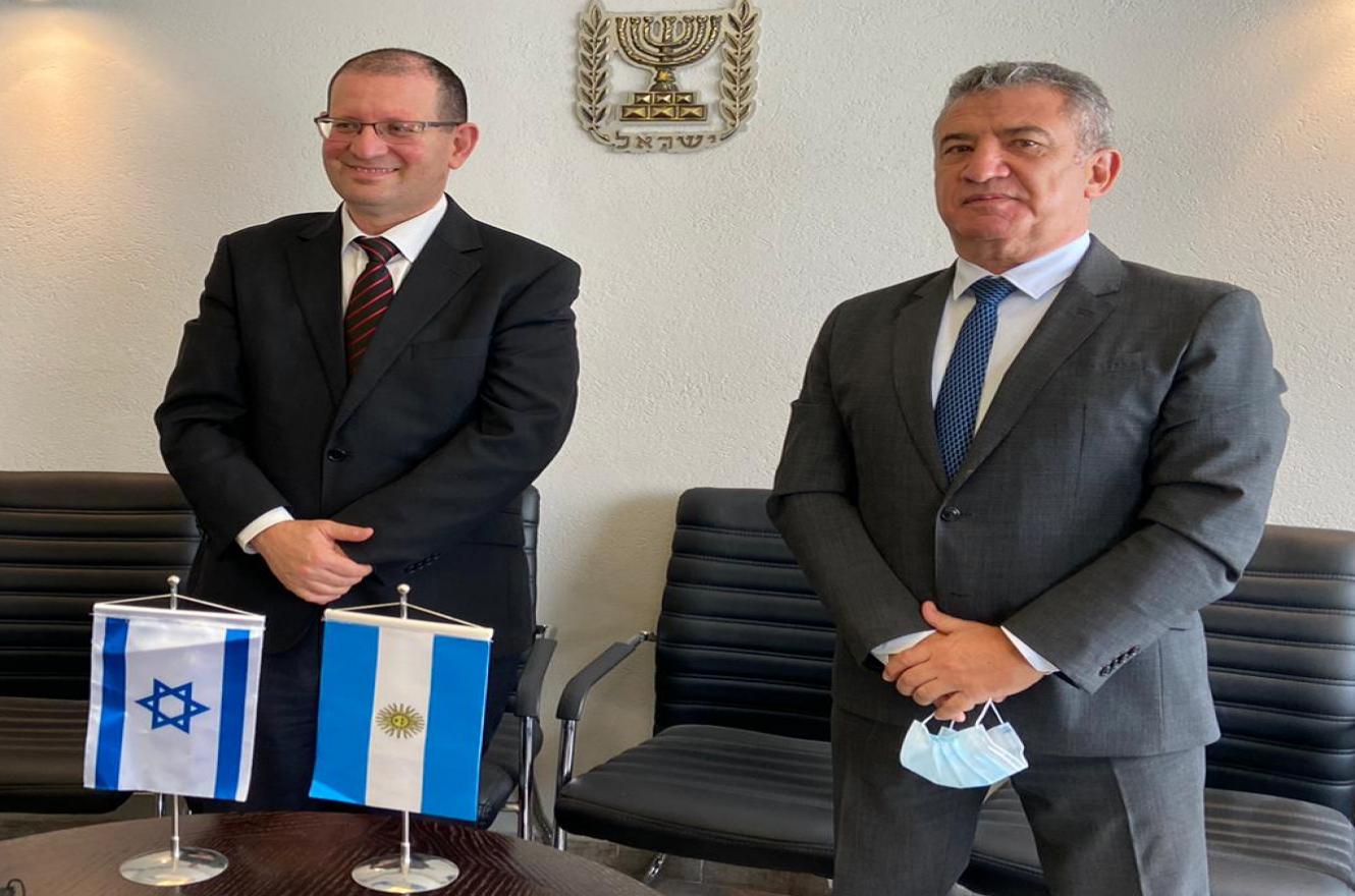 Foto prensa Embajada Argentina en Israel