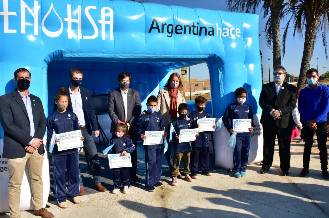 Niños celebraron el 9 de Julio comprometiéndose a cuidar el agua y el ambiente