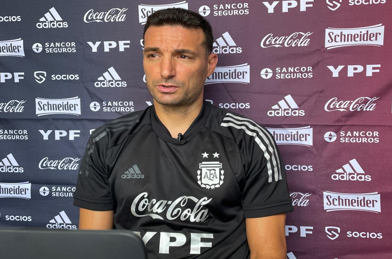 Lionel Scaloni dijo que pondrá “lo mejor” ante Venezuela, pero no confirmó el equipo