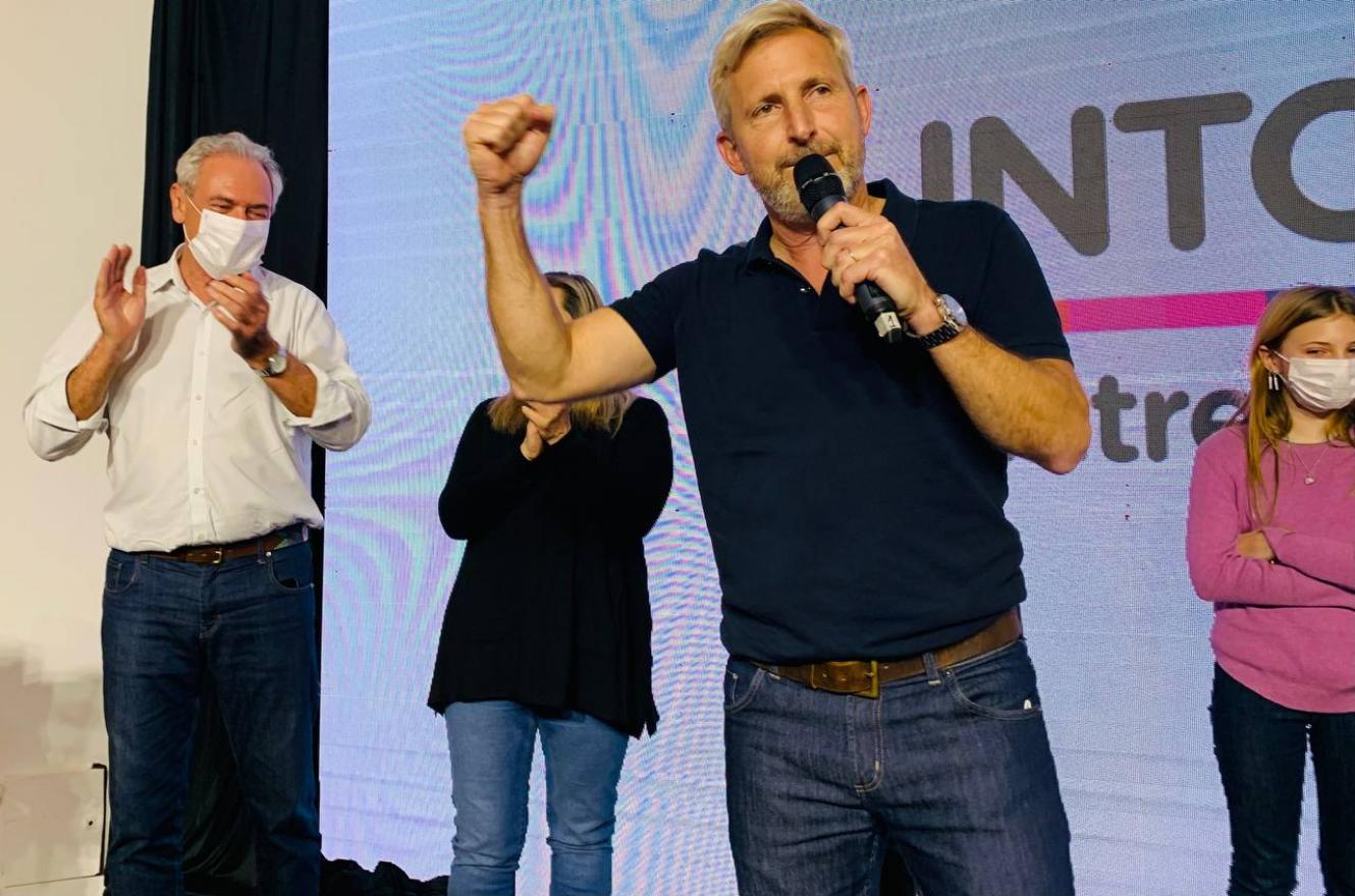 Rogelio Frigerio discurso de triunfo