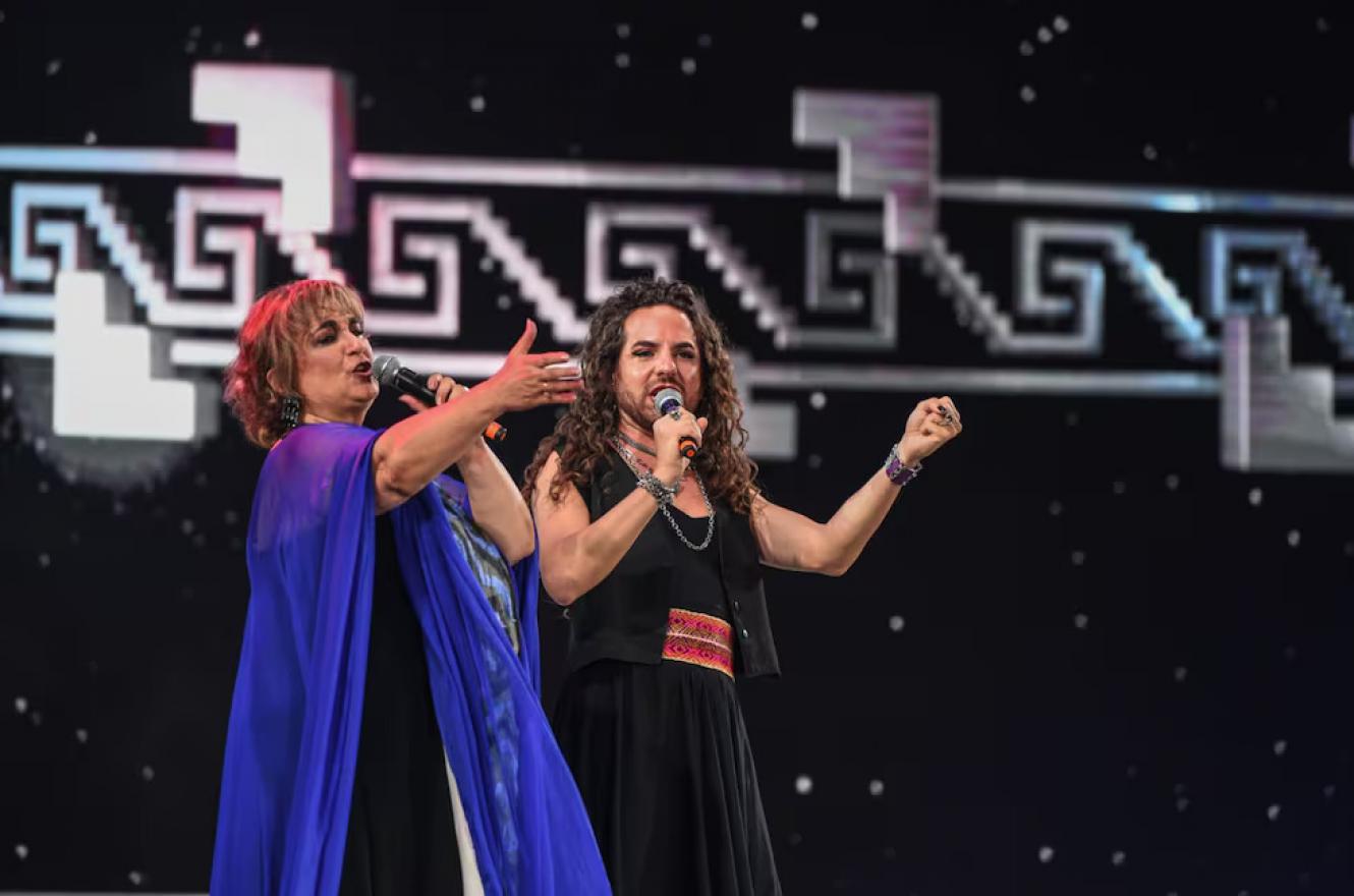 Yamila Cafrune hizo historia con La Ferni. Foto: La Voz / Carlos Romero