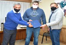 Bahillo con Martínez entrega créditos rurales