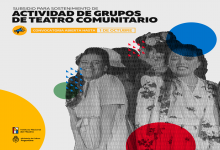 Convocatoria para Grupos de Teatro Comunitario