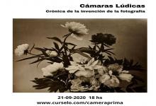 “Clase Cámaras lúdicas: crónicas de la invención de la fotografía”
