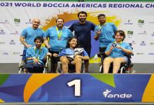 Boccia: la entrerriana Stefanía Ferrando logró dos medallas doradas en San Pablo