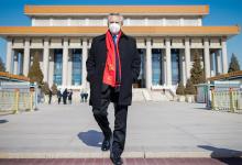 Alberto Fernández, en una visita histórica a Beijing.